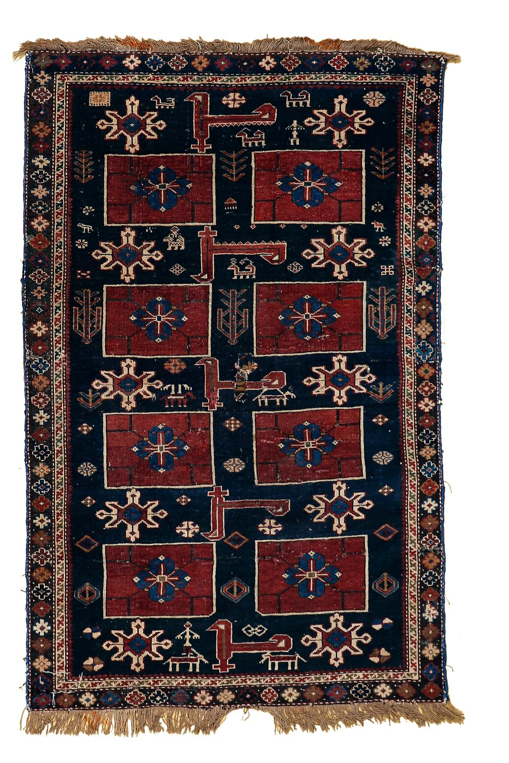 Xalça "Qaraqaşlı"<br> © Azərbaycan Xalça Muzeyi, XX əsrin əvvəli